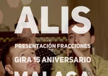 Cartel del concierto de ALIS en The Hall, Málaga — sábado, 26 de septiembre de 2026