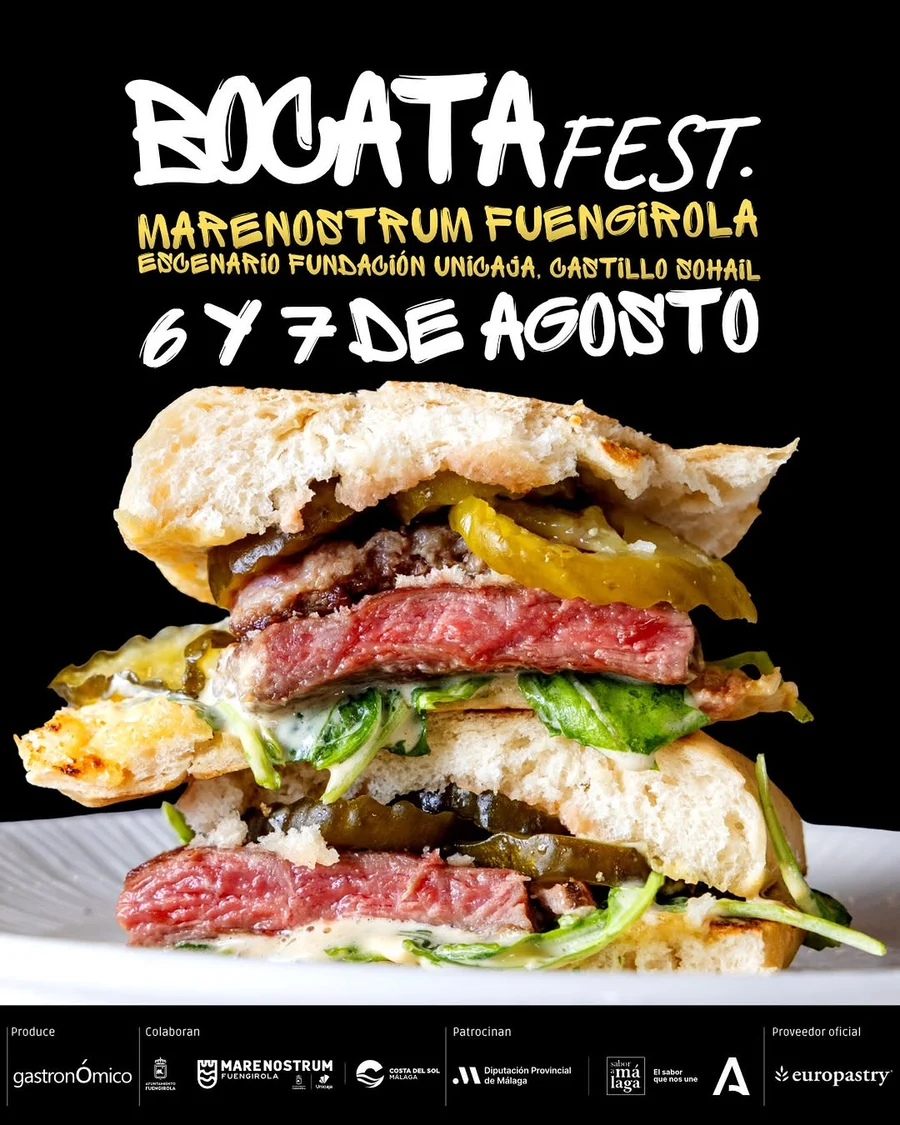 Cartel del concierto de Bocata Fest 26 en Marenostrum Fuengirola, Fuengirola
