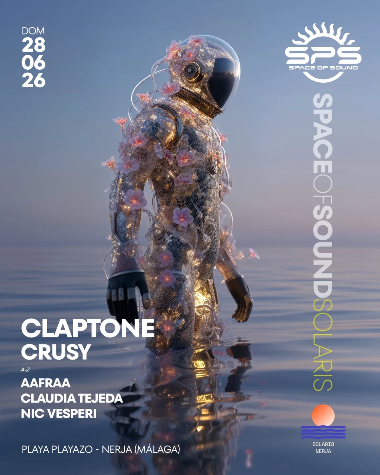 Space of Sound — Claptone · Crusy · Claudia Tejeda
